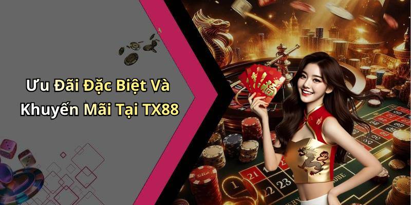 Ưu Đãi Đặc Biệt Và Khuyến Mãi Tại TX88