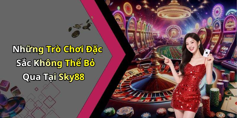 Những Trò Chơi Đặc Sắc Không Thể Bỏ Qua Tại Sky88