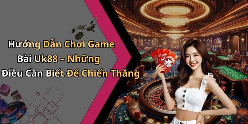 Hướng Dẫn Chơi Game Bài Uk88 – Những Điều Cần Biết Để Chiến Thắng