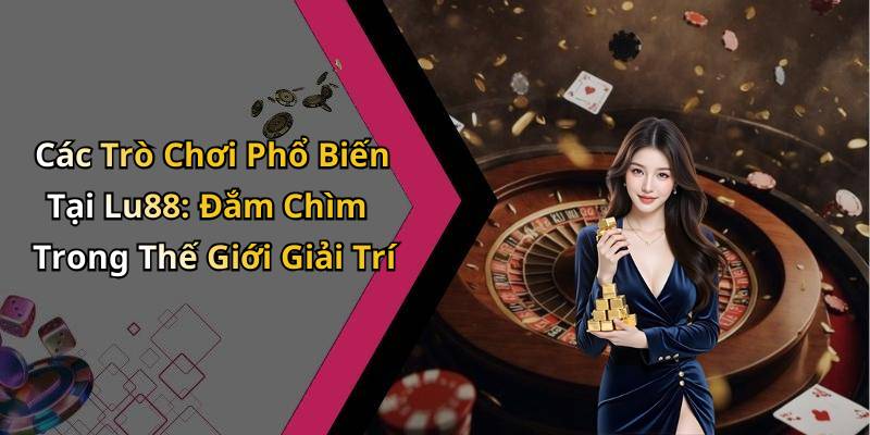 Các Trò Chơi Phổ Biến Tại Lu88: Đắm Chìm Trong Thế Giới Giải Trí