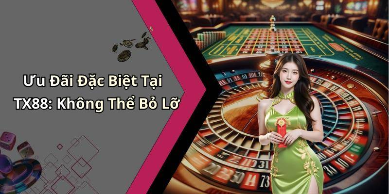Ưu Đãi Đặc Biệt Tại TX88: Không Thể Bỏ Lỡ