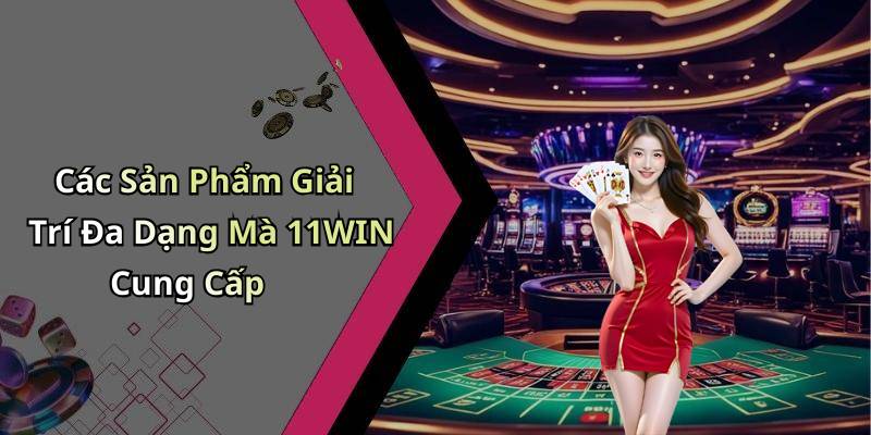 Các Sản Phẩm Giải Trí Đa Dạng Mà 11WIN Cung Cấp