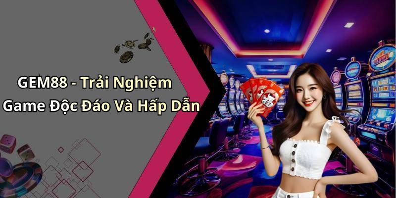 GEM88 - Trải Nghiệm Game Độc Đáo Và Hấp Dẫn