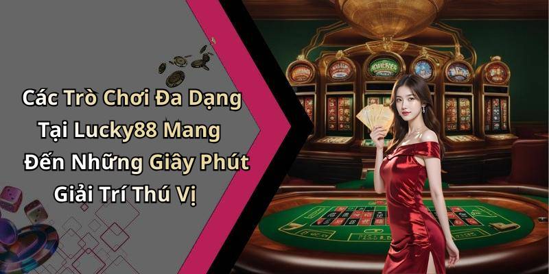 Các Trò Chơi Đa Dạng Tại Lucky88 Mang Đến Những Giây Phút Giải Trí Thú Vị