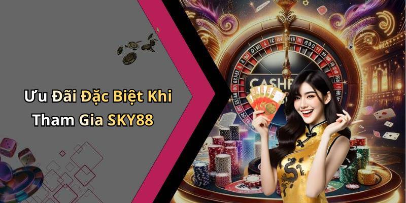 Ưu Đãi Đặc Biệt Khi Tham Gia SKY88