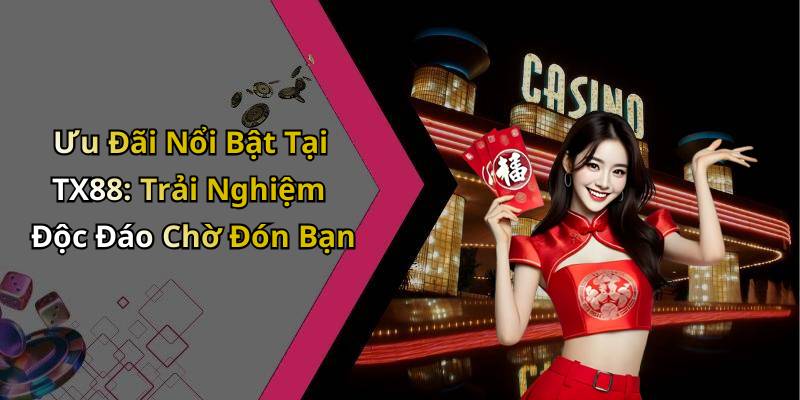 Ưu Đãi Nổi Bật Tại TX88: Trải Nghiệm Độc Đáo Chờ Đón Bạn