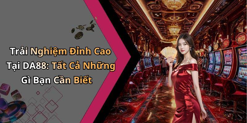 Trải Nghiệm Đỉnh Cao Tại DA88: Tất Cả Những Gì Bạn Cần Biết