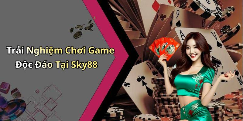 Trải Nghiệm Chơi Game Độc Đáo Tại Sky88