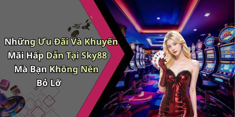 Những Ưu Đãi Và Khuyến Mãi Hấp Dẫn Tại Sky88 Mà Bạn Không Nên Bỏ Lỡ