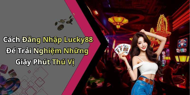 Cách Đăng Nhập Lucky88 Để Trải Nghiệm Những Giây Phút Thú Vị