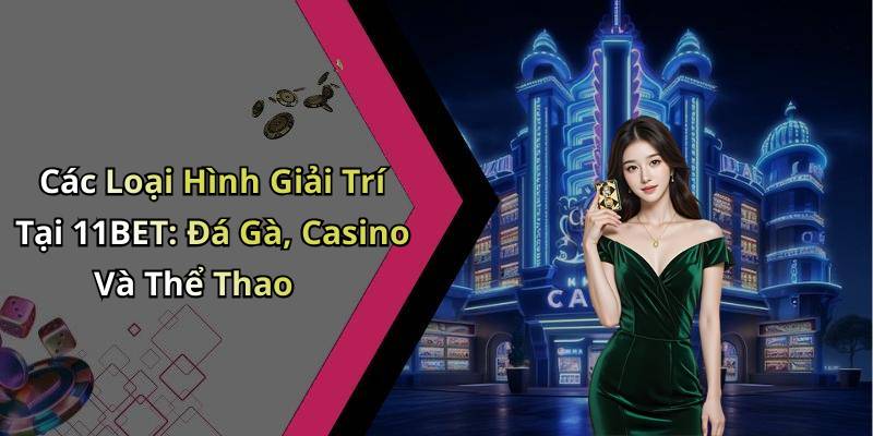 Các Loại Hình Giải Trí Tại 11BET: Đá Gà, Casino Và Thể Thao