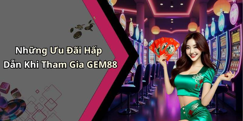 Những Ưu Đãi Hấp Dẫn Khi Tham Gia GEM88