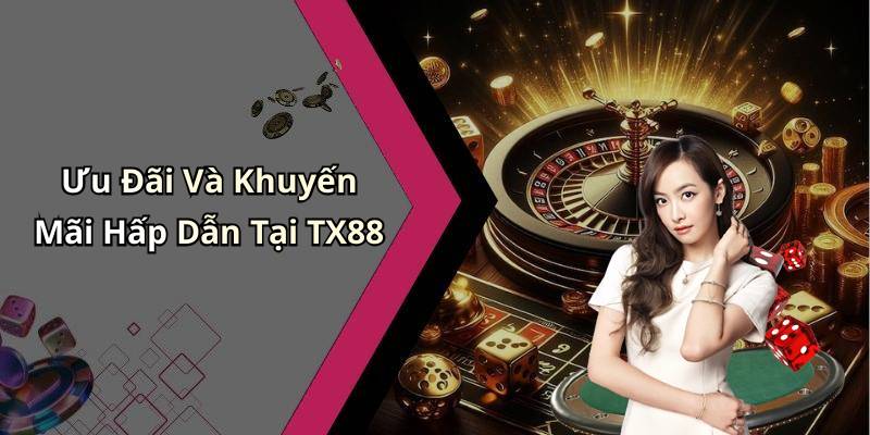 Ưu Đãi Và Khuyến Mãi Hấp Dẫn Tại TX88