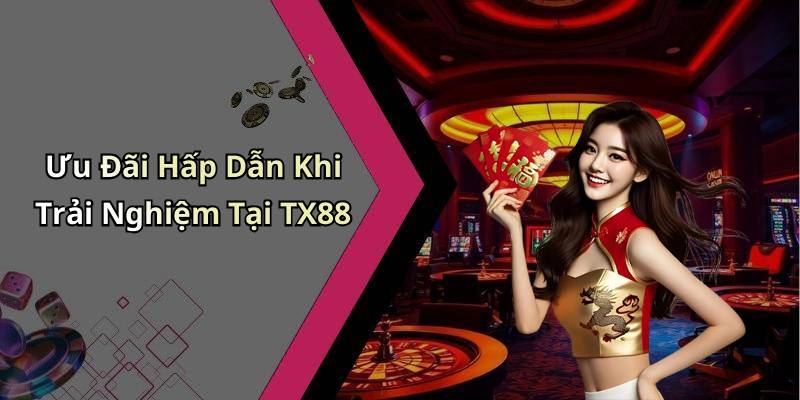 Ưu Đãi Hấp Dẫn Khi Trải Nghiệm Tại TX88