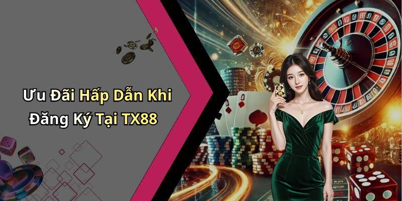Ưu Đãi Hấp Dẫn Khi Đăng Ký Tại TX88