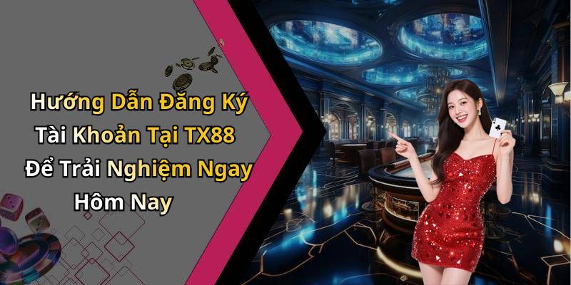 Hướng Dẫn Đăng Ký Tài Khoản Tại TX88 Để Trải Nghiệm Ngay Hôm Nay