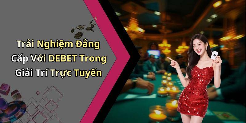 Trải Nghiệm Đẳng Cấp Với DEBET Trong Giải Trí Trực Tuyến