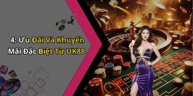 4: Ưu Đãi Và Khuyến Mãi Đặc Biệt Từ UK88