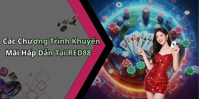 Các Chương Trình Khuyến Mãi Hấp Dẫn Tại RED88