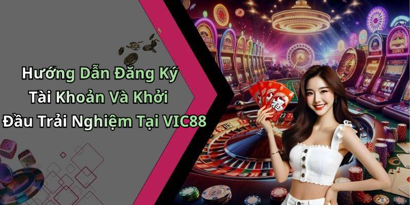 Hướng Dẫn Đăng Ký Tài Khoản Và Khởi Đầu Trải Nghiệm Tại VIC88