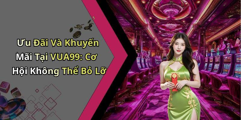 Ưu Đãi Và Khuyến Mãi Tại VUA99: Cơ Hội Không Thể Bỏ Lỡ