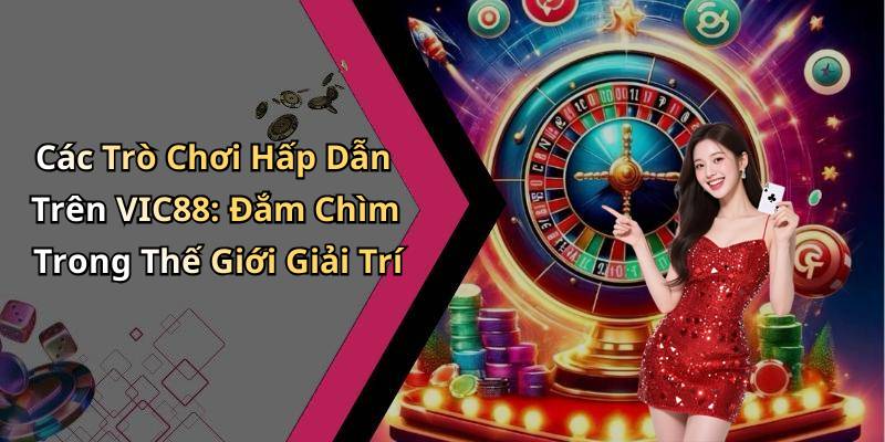 Các Trò Chơi Hấp Dẫn Trên VIC88: Đắm Chìm Trong Thế Giới Giải Trí