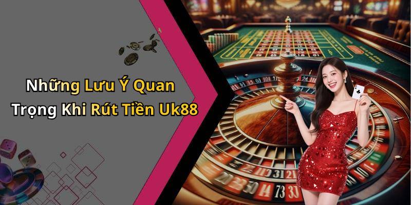Những Lưu Ý Quan Trọng Khi Rút Tiền Uk88