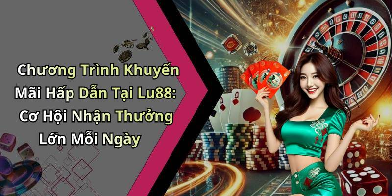 Chương Trình Khuyến Mãi Hấp Dẫn Tại Lu88: Cơ Hội Nhận Thưởng Lớn Mỗi Ngày