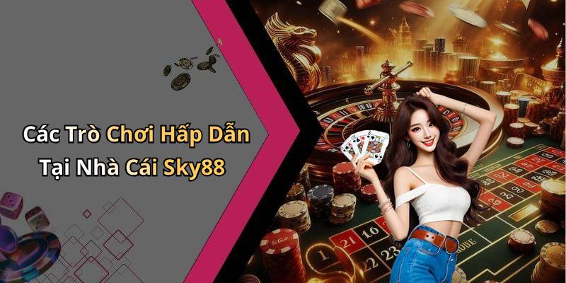 Các Trò Chơi Hấp Dẫn Tại Nhà Cái Sky88