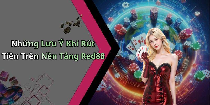 Những Lưu Ý Khi Rút Tiền Trên Nền Tảng Red88