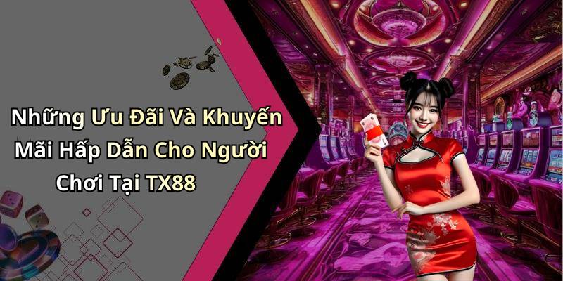 Những Ưu Đãi Và Khuyến Mãi Hấp Dẫn Cho Người Chơi Tại TX88
