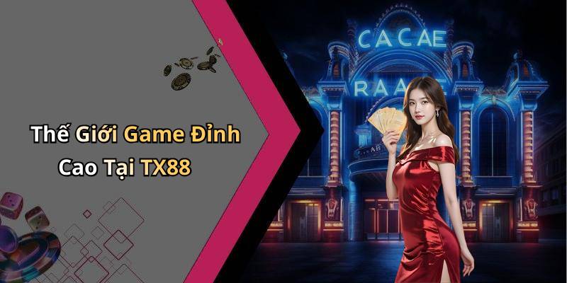 Thế Giới Game Đỉnh Cao Tại TX88