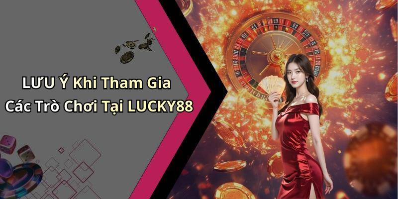 LƯU Ý Khi Tham Gia Các Trò Chơi Tại LUCKY88