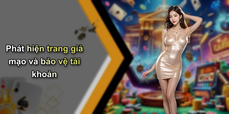 Phát hiện trang giả mạo và bảo vệ tài khoản