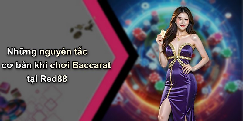 Những nguyên tắc cơ bản khi chơi Baccarat tại Red88
