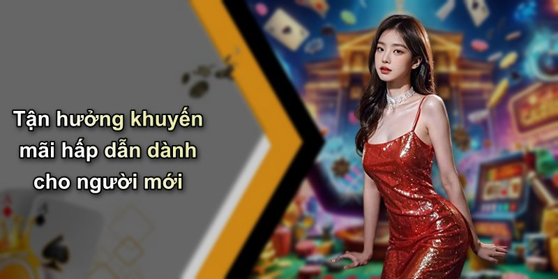 Tận hưởng khuyến mãi hấp dẫn dành cho người mới