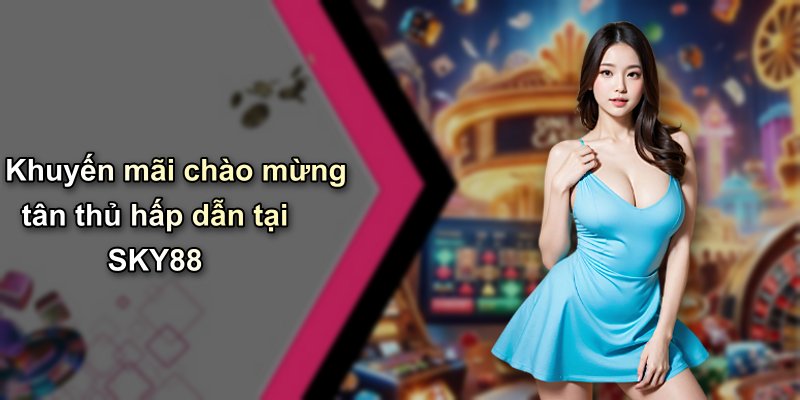 Khuyến mãi chào mừng tân thủ hấp dẫn tại SKY88
