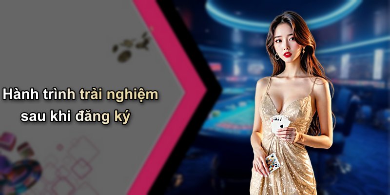 Hành trình trải nghiệm sau khi đăng ký