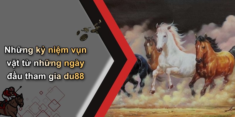 Những kỷ niệm vụn vặt từ những ngày đầu tham gia du88