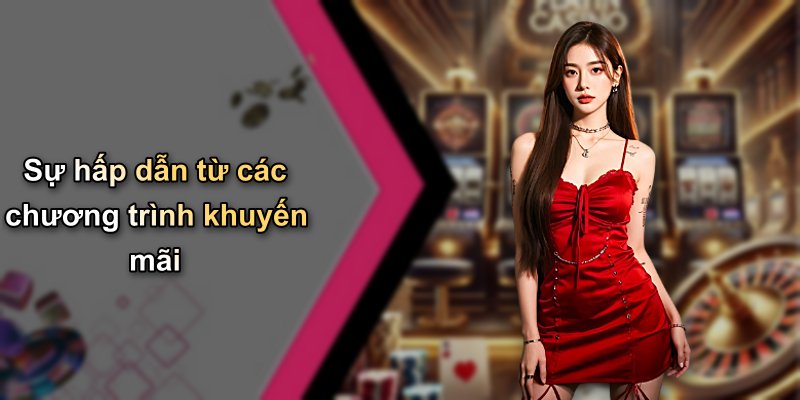 Sự hấp dẫn từ các chương trình khuyến mãi