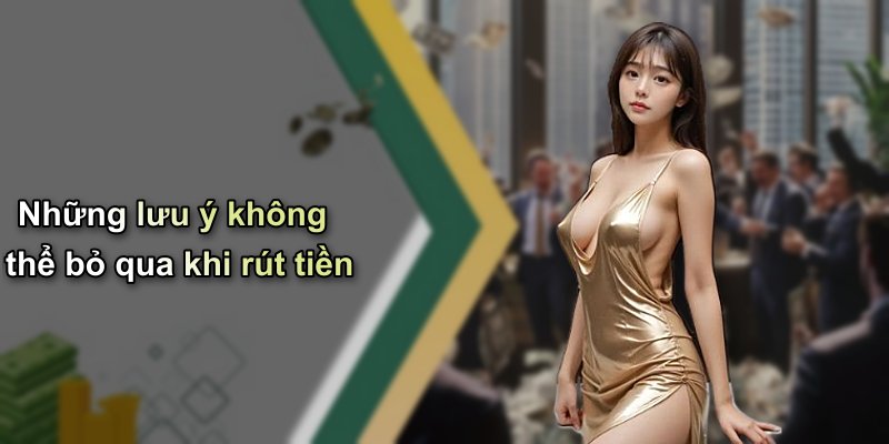 Những lưu ý không thể bỏ qua khi rút tiền