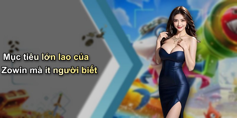 Mục tiêu lớn lao của Zowin mà ít người biết