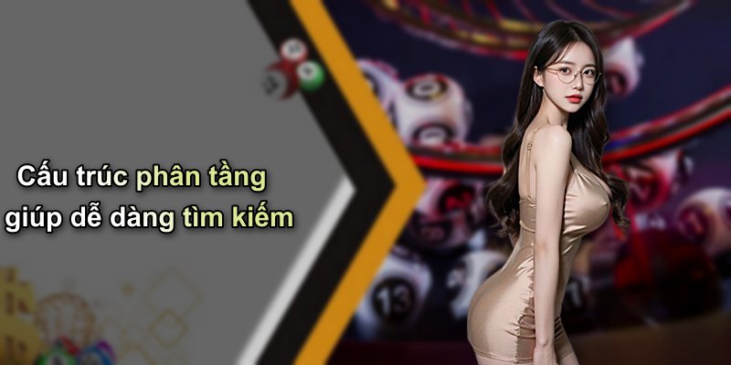 Cấu trúc phân tầng giúp dễ dàng tìm kiếm