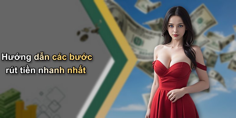 Hướng dẫn các bước rút tiền nhanh nhất