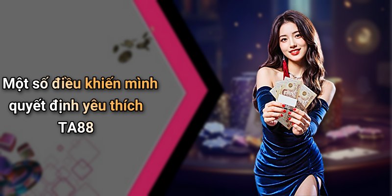 Một số điều khiến mình quyết định yêu thích TA88