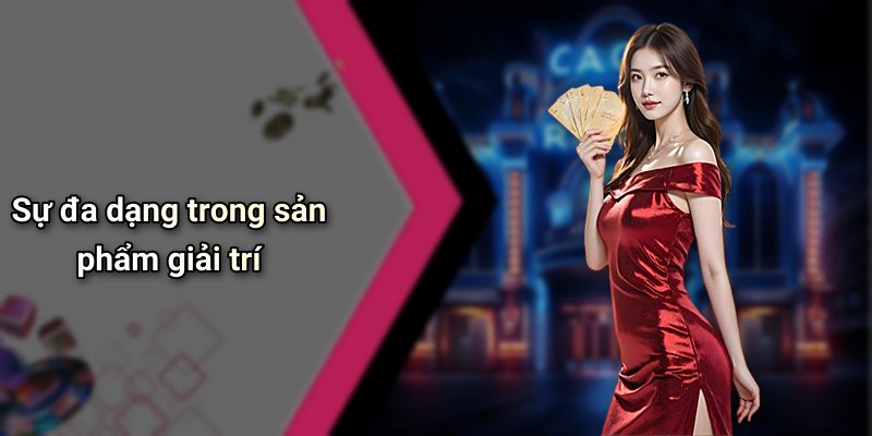 Sự đa dạng trong sản phẩm giải trí