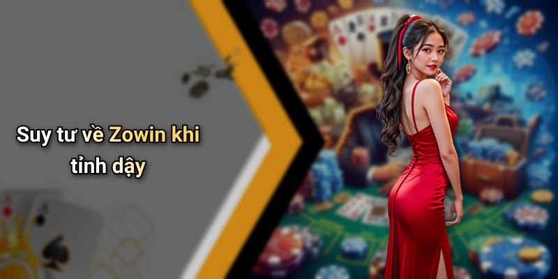 Suy tư về Zowin khi tỉnh dậy