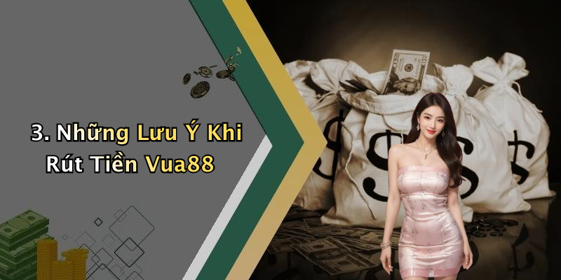 3. Những Lưu Ý Khi Rút Tiền Vua88