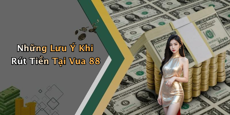 Những Lưu Ý Khi Rút Tiền Tại Vua 88