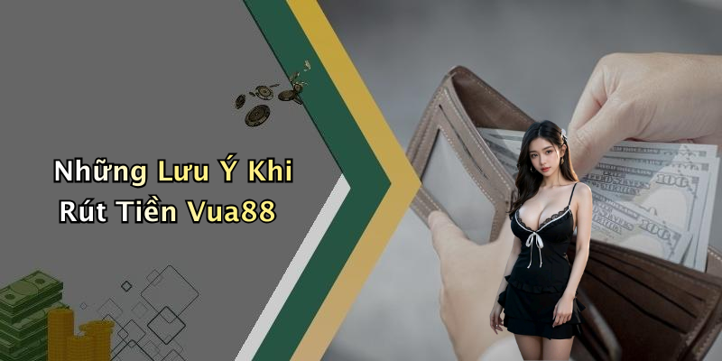 Những Lưu Ý Khi Rút Tiền Vua88